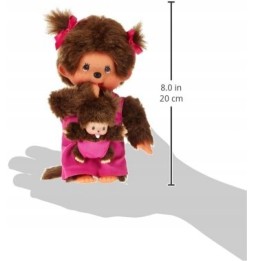 Monchhichi 236200 Fetiță cu bebeluș