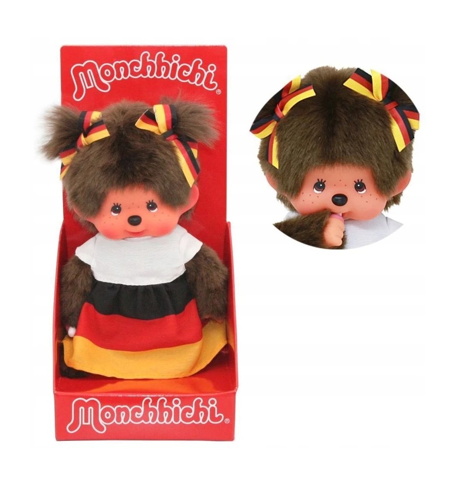 Monchhichi 253821 Dziewczynka w sukience