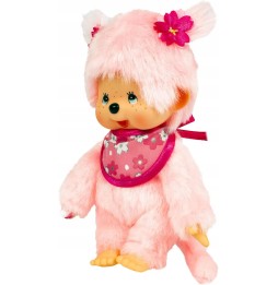 Monchhichi Pink Girl Monkey 20 cm