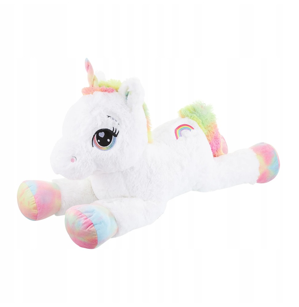 Ursulet de pluș unicorn 80 cm