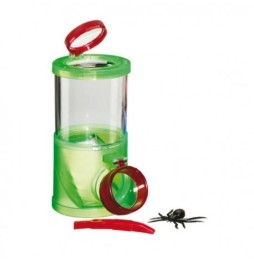 Insect Observation Container with Magnifiers