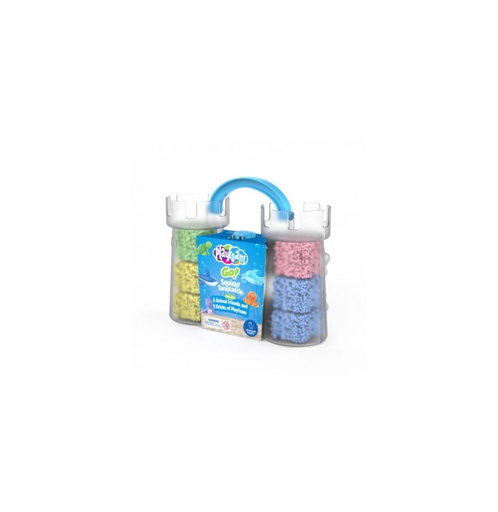 Playfoam Go! foam dough castle set for kids