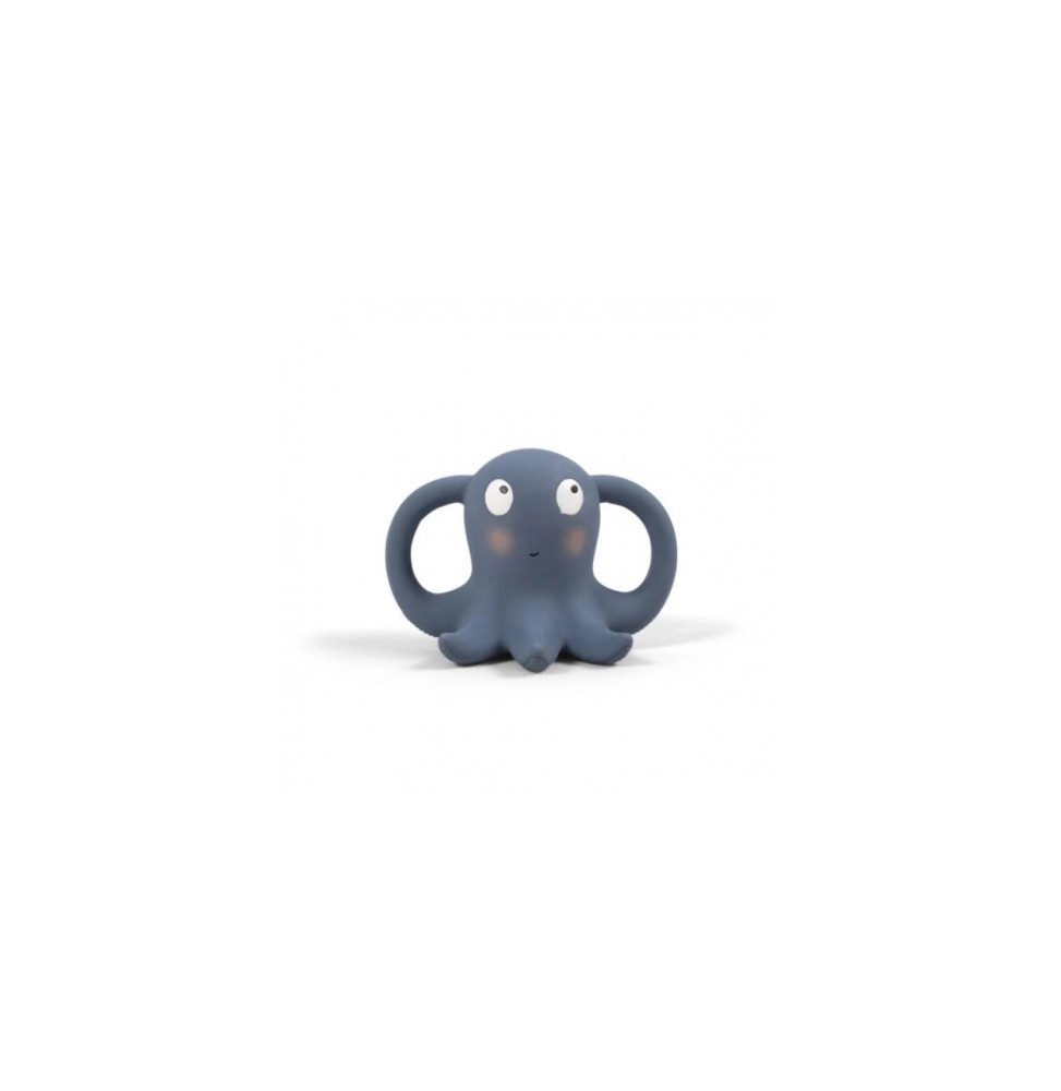 Filibabba sensory teething toy octopus otto natural rubber