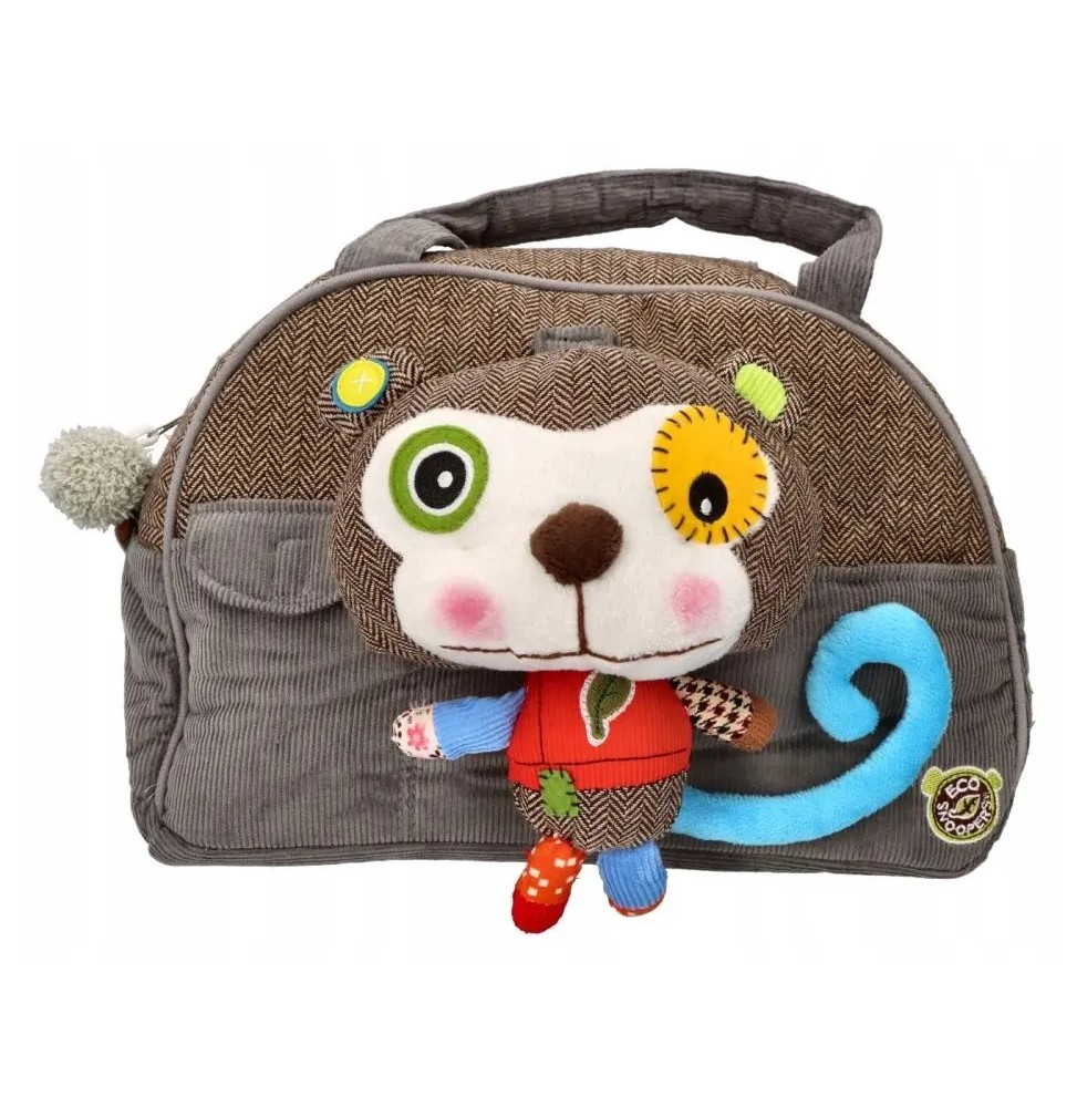 EcoSnoopers Shoulder Bag with Plush Toy