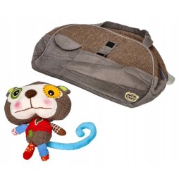 EcoSnoopers Shoulder Bag with Plush Toy