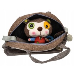 EcoSnoopers Shoulder Bag with Plush Toy