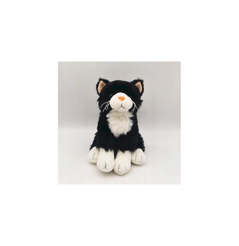 Black Plush Cat for Play