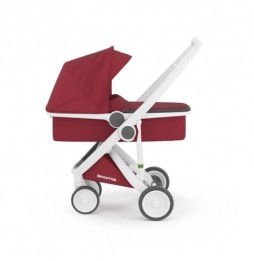 Greentom Carrycot Stroller v.2.1 White-Cherry