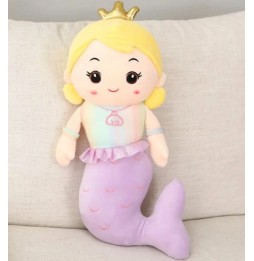 Purple 30 cm Plush Mermaid Soft Toy