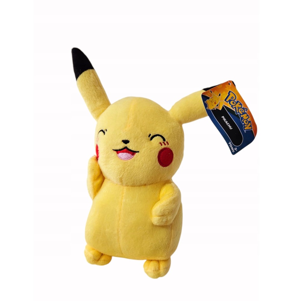 Pikachu 30cm pluszowy z haftem Tomy