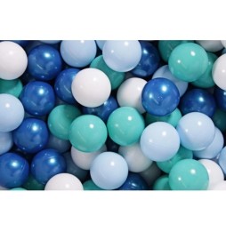 Set of 100 plastic balls 7cm for dry pool