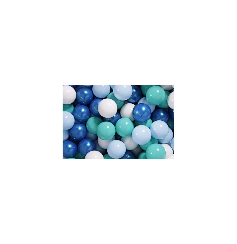 Set of 100 plastic balls 7cm for dry pool