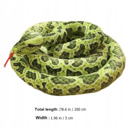 Plush Snake 200 cm - Toy for Kids