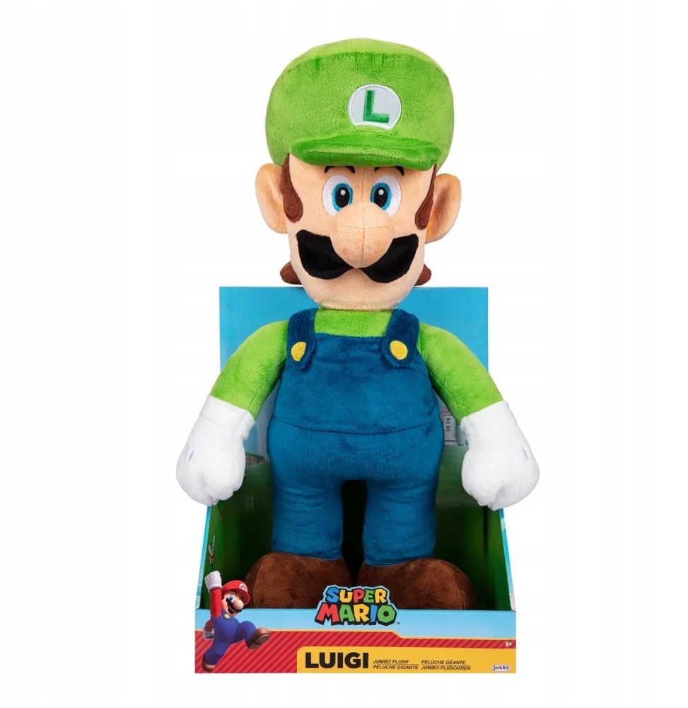 Jumbo Luigi mascată Super Mario 50 cm