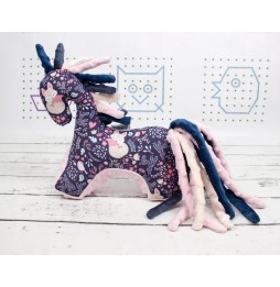 Sensory Plush Toy Horse Sleeping Fox