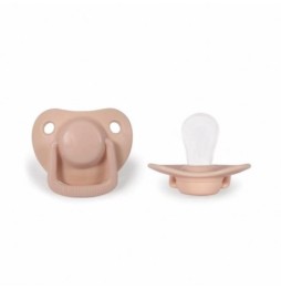 Filibabba Silicone Pacifiers 2 pcs. 0m+ Peach