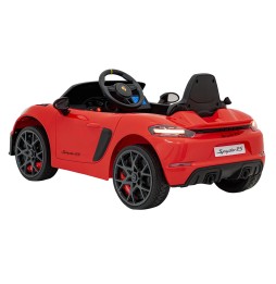 Red Porsche Spyder RS 718 Vehicle for Kids