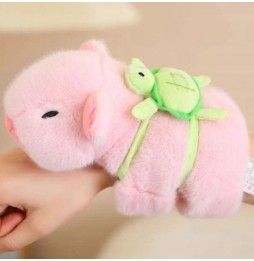 Capybara Plush Toy 16 cm with Wristband