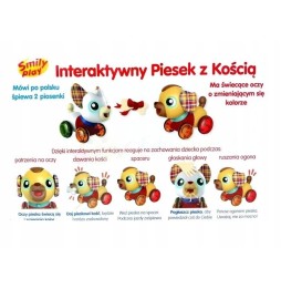 Câine interactiv Smily Play 21 cm