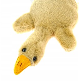 Beige Plush Goose Stuffed Animal 45 cm