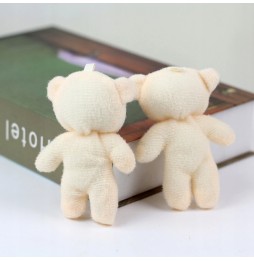 Mini Bear Keychain Plush Animal Set