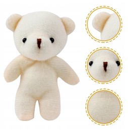 Mini Bear Keychain Plush Animal Set