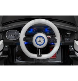 Mercedes Benz AMG EQA pentru copii - negru cu telecomandă