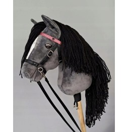 Hobby Horse Gray Stick Horse A4