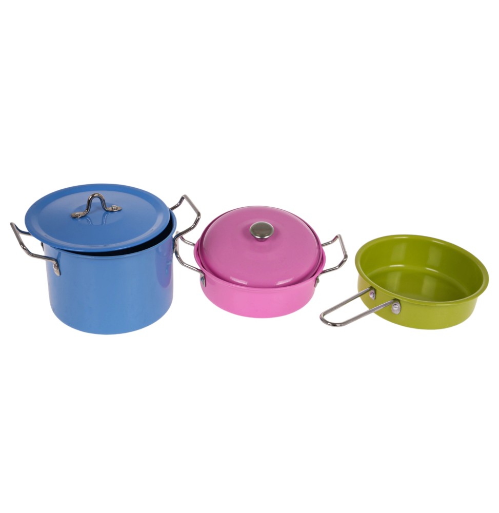 Metallic Colorful Cooking Sets for Kids