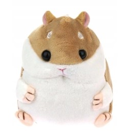 9 cm Plush Hamster Keychain for Keys