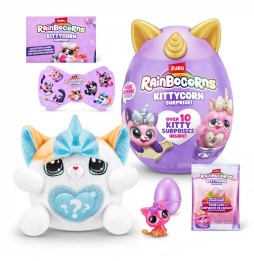 Rainbocorns Surprise Egg with Plush Kitty