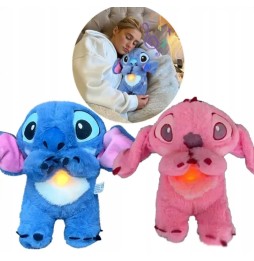 Stitch the Soothing Bear - Pink Plush Toy