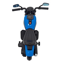 Blue Chopper Motorcycle for Kids with FM, Audio & LED