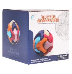 Puzzle 3D Sferă - jucărie logică și pușculiță