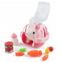 Interaktywny królik PlushPet dla dzieci
