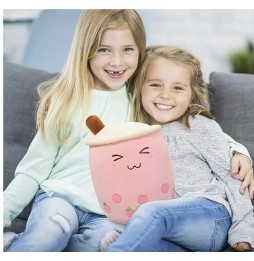 Bubble Tea pluszowa maskotka 24 cm różowa