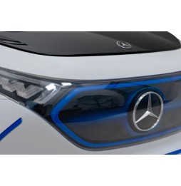 Mercedes benz amg eqa pentru copii - alb cu telecomandă