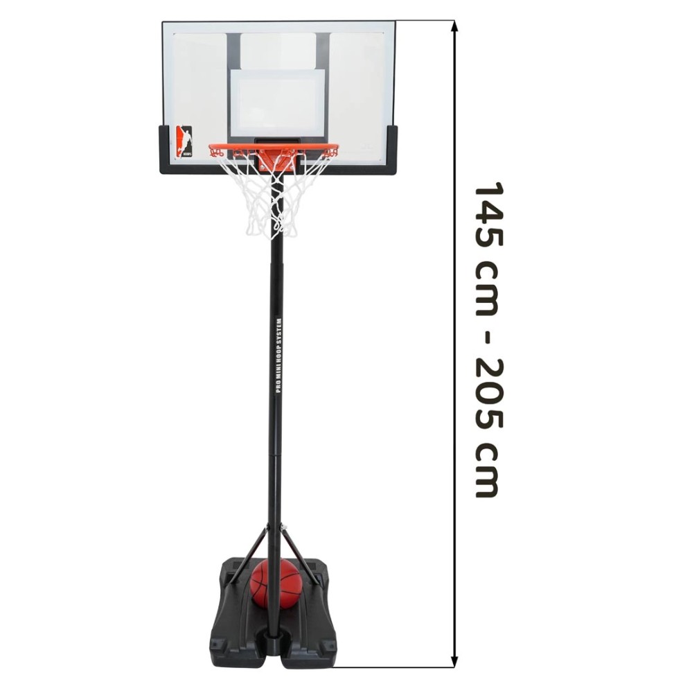 Baschet 205 cm cu accesorii pentru copii