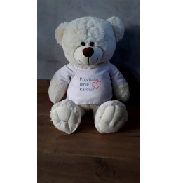 Duży miś BUBU z nadrukiem 50 cm