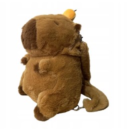 Plush Capybara Backpack