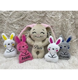 Personalized Bunny for Christening