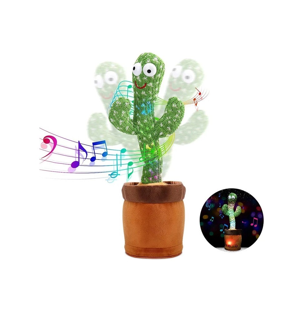 Singing Dancing Cactus with Recording