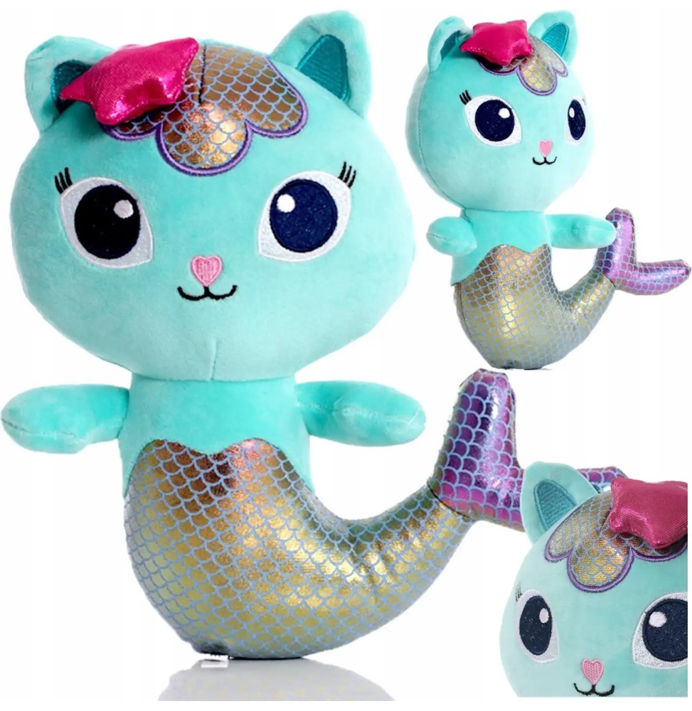 Gabi Cat House Plush Toy Mermaid