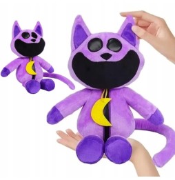 Mascota Smiling Critters Pisica Mov 30 cm