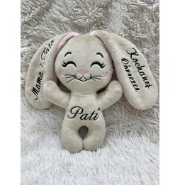 Personalized Bunny for Christening