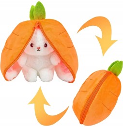 Rabbit Plush Toy in a Carrot 35 cm