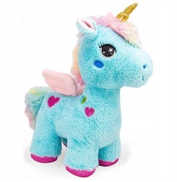 Unicorn din pluș cu aripi 35 cm