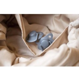 Filibabba Pacifiers 2 pcs. 0m+ Stone Grey