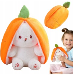 Rabbit Plush Toy in a Carrot 35 cm