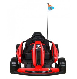 Speed 7 Drift King Go-Kart for Kids - Red